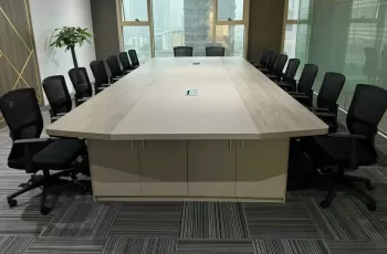 Bàn họp giá xưởng Long Thành – Nhơn Trạch, mẫu đẹp, bền, thi công nhanh